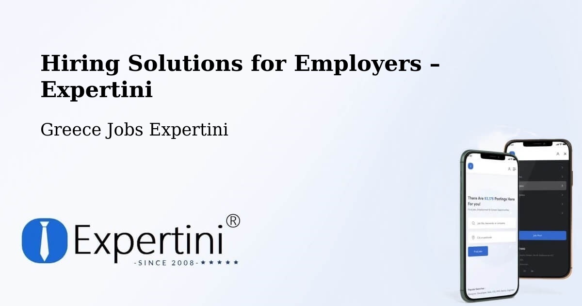 Hiring Solutions for Employers in Dióni - Dióni, Greece Jobs Expertini