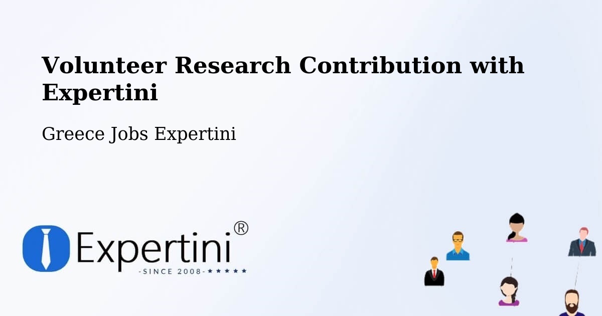 Volunteer Research Contribution Program – Dióni - Greece Jobs Expertini